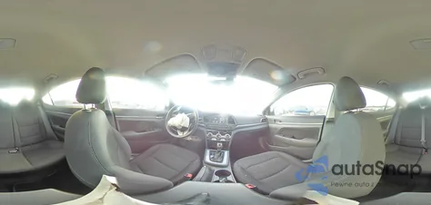 2019 Hyundai Elantra Sel z USA, uszkodzony, nr VIN 5NPD84LF2KH424688